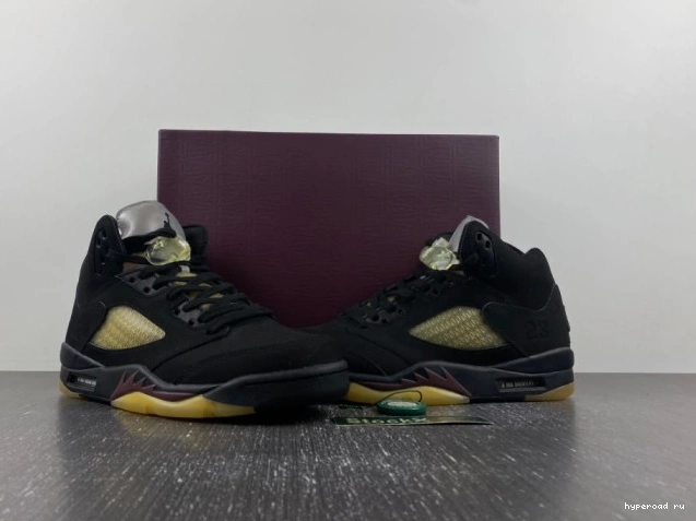Jordan 5 Black Maniere x A Air Ma FD1330-001 0715